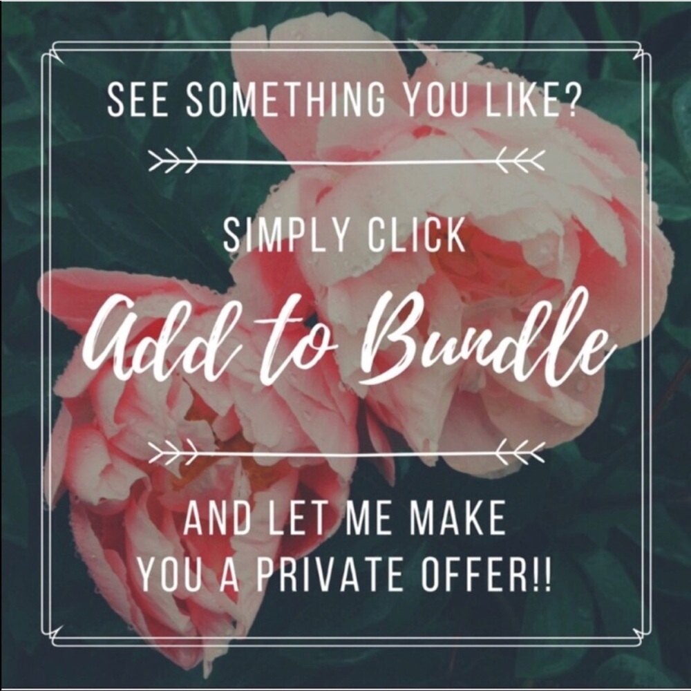 Bundle discount!!!!